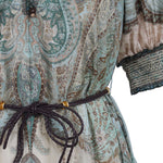 Abito a collo alto in verde Zimmermann - donna 