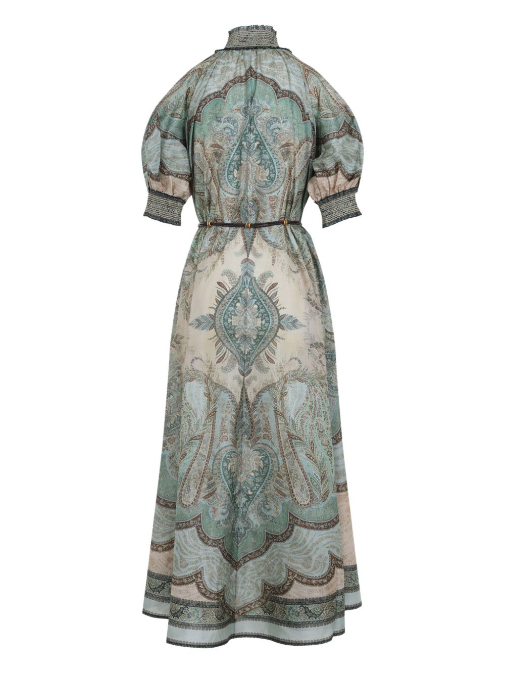 Abito a collo alto in verde Zimmermann - donna 