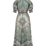 Abito a collo alto in verde Zimmermann - donna 