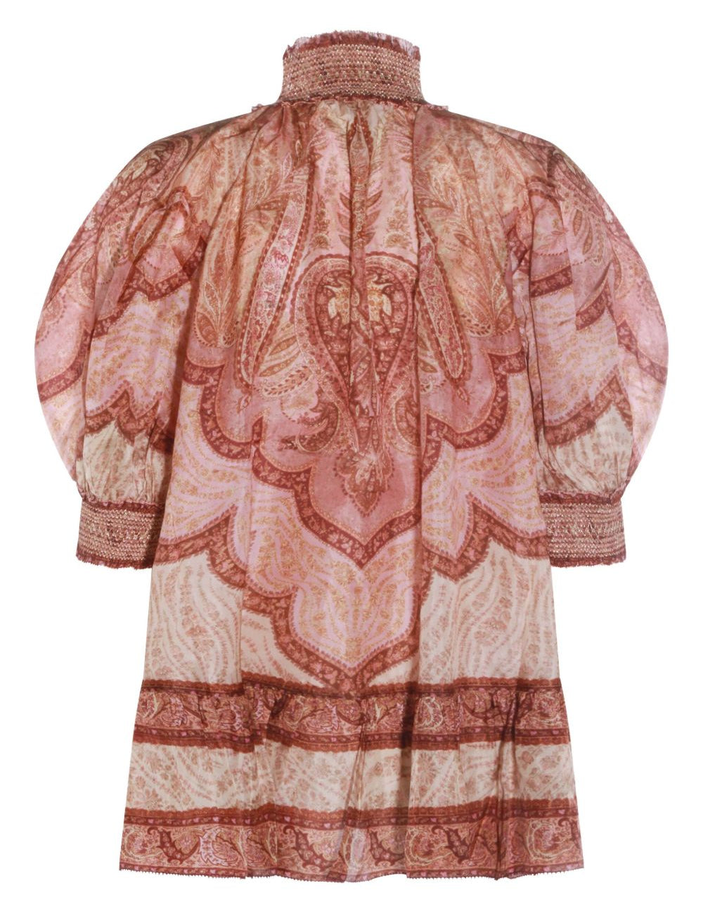 Blusa Wanderlust con stampa paisley in borgogna Zimmermann - donna 