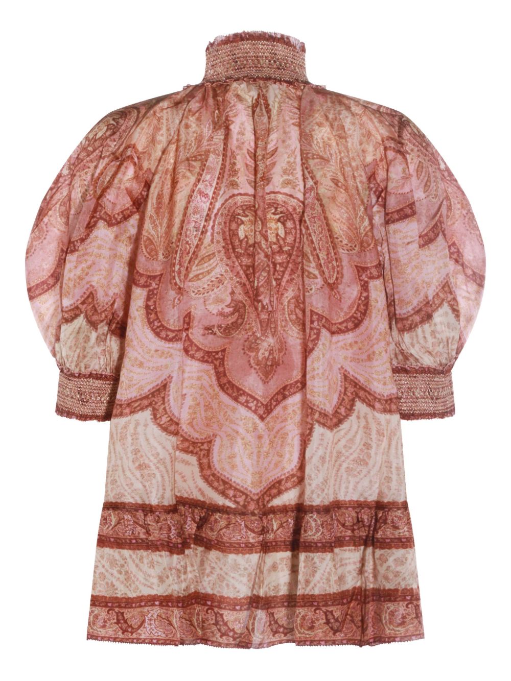Blusa Wanderlust con stampa paisley in borgogna Zimmermann - donna 