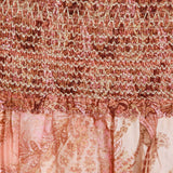 Gonna midi con stampa paisley in rosso Zimmermann - donna 
