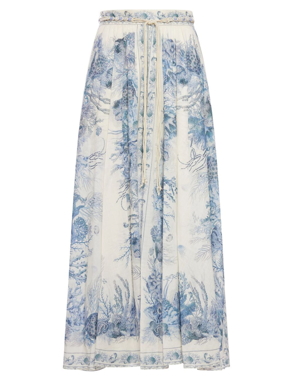 Gonna lunga Wanderlust con coulisse in blu Zimmermann - donna 