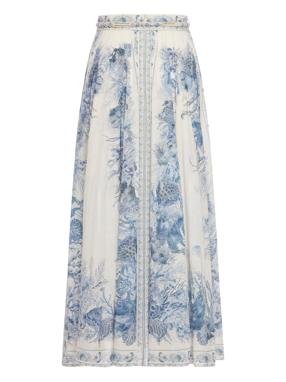 Gonna lunga Wanderlust con coulisse in blu Zimmermann - donna 