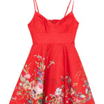 Abito corto Patience in rosso ZIMMERMANN - donna 