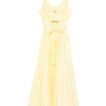 Abito midi con cintura in vita in giallo Zimmermann - donna 