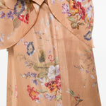 Pantaloni Patience a fiori in beige Zimmermann - donna 