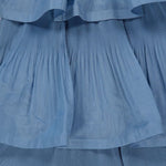 Abito midi plissettato in blu Zimmermann - donna 