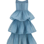 Abito midi plissettato in blu Zimmermann - donna 