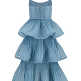 Abito midi plissettato in blu Zimmermann - donna 
