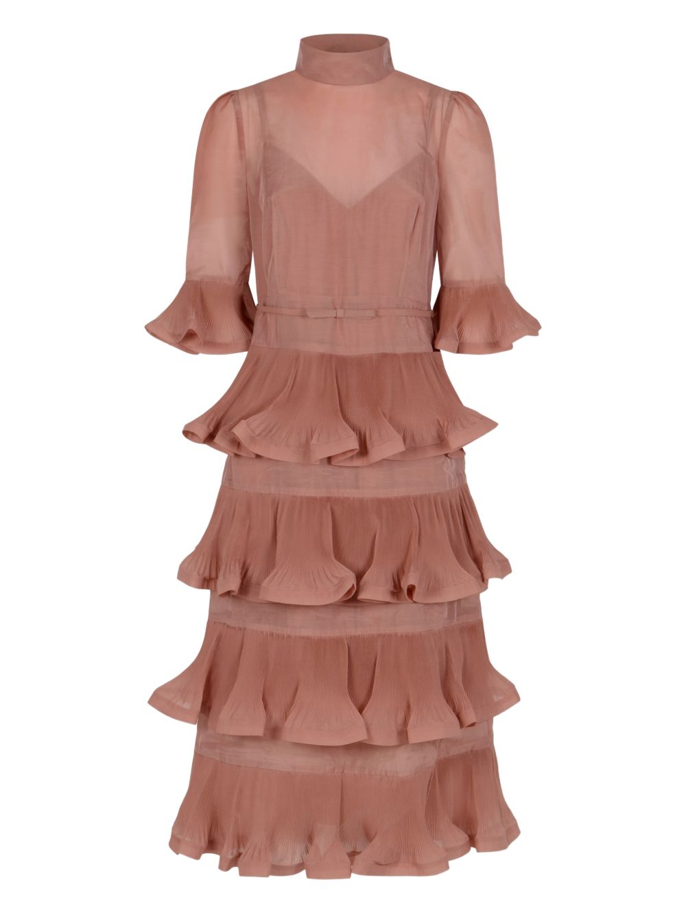Abito con ruches in rosa Zimmermann - donna 