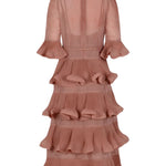Abito con ruches in rosa Zimmermann - donna 