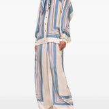 Camicia con stampa geometrica multicolor Zimmermann - donna 
