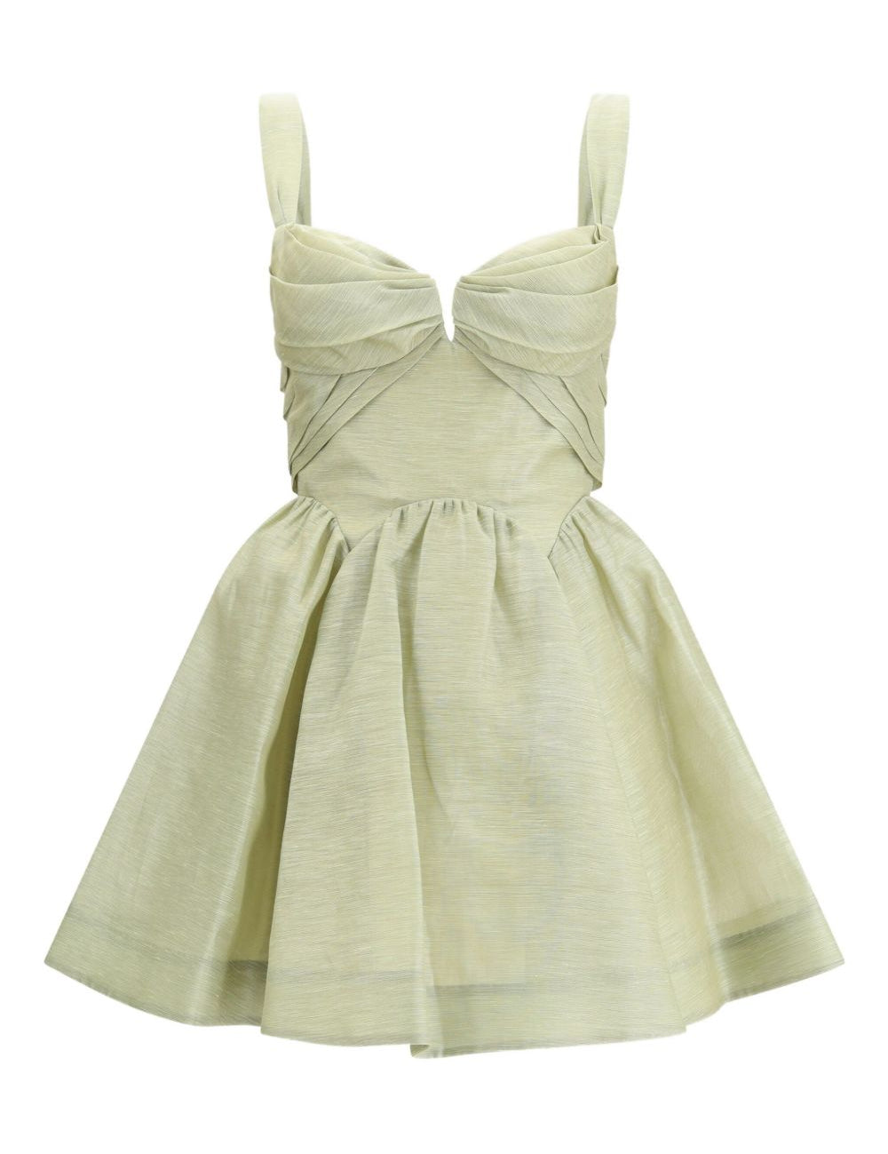 Abito corto Rebellion in verde Zimmermann - donna 