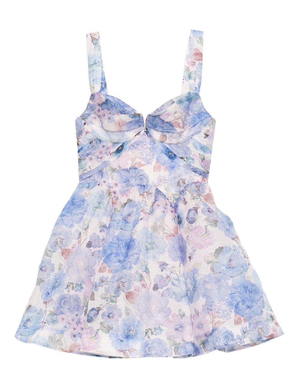Abito corto Rebellion in blu Zimmermann - donna 