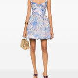 Abito corto Rebellion in blu Zimmermann - donna 