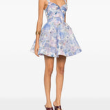 Abito corto Rebellion in blu Zimmermann - donna 