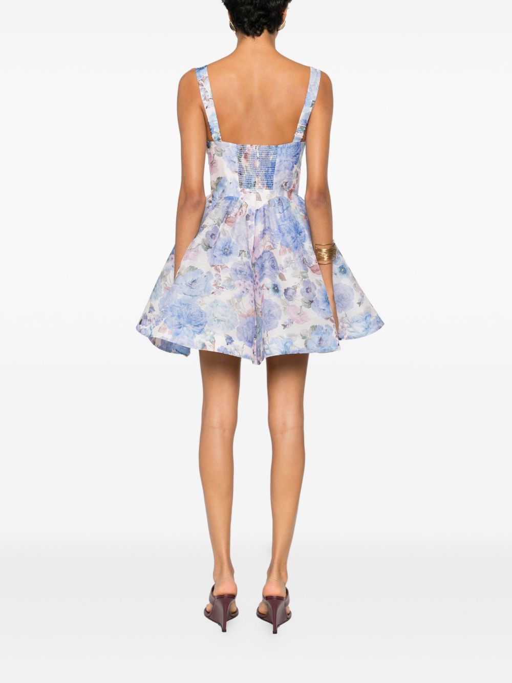 Abito corto Rebellion in blu Zimmermann - donna 