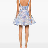 Abito corto Rebellion in blu Zimmermann - donna 