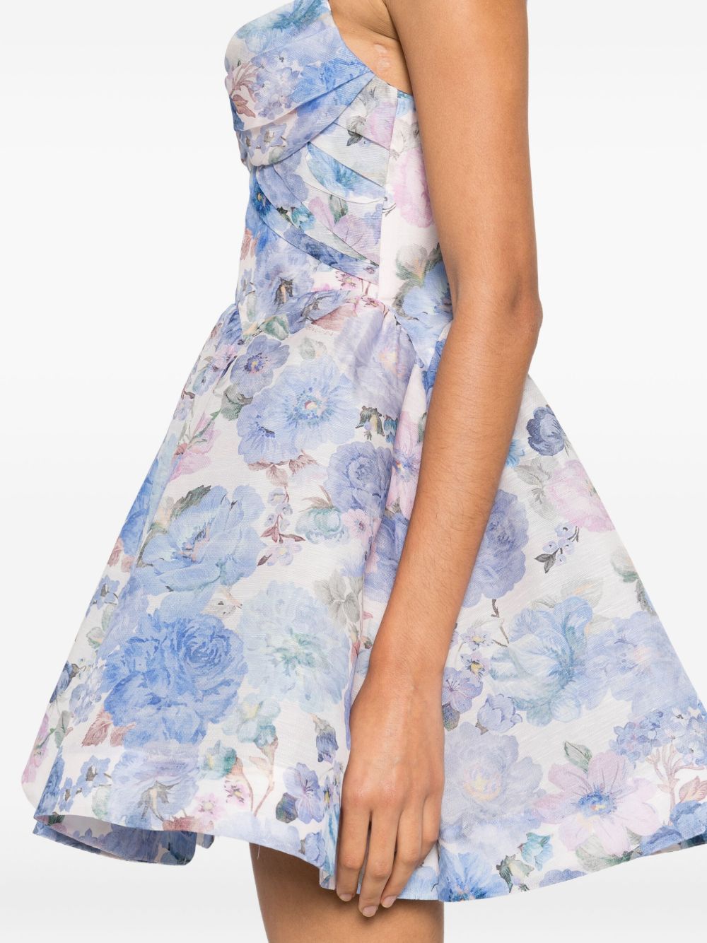 Abito corto Rebellion in blu Zimmermann - donna 