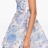 Abito corto Rebellion in blu Zimmermann - donna 