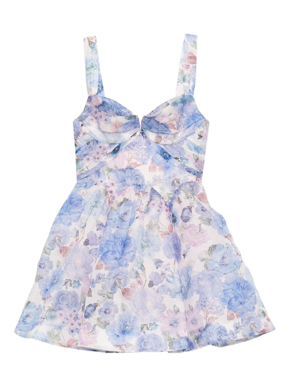 Abito corto Rebellion in blu Zimmermann - donna 