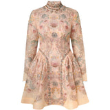 Abito con fantasia in rosa Zimmermann - donna 