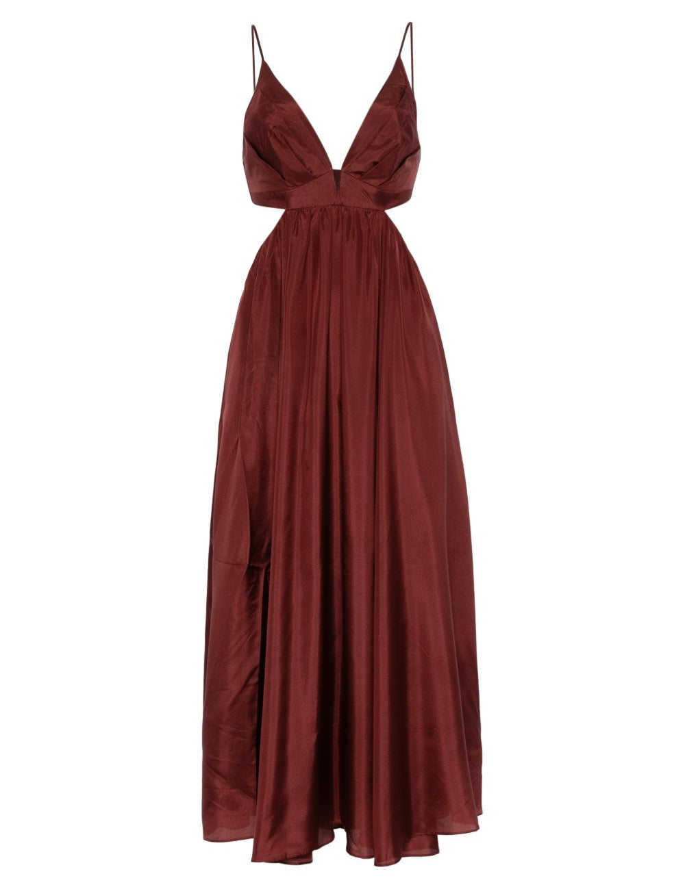 Abito con dettagli cut-out  in bordeaux Zimmermann - donna 