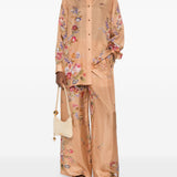 Camicia Patience a fiori in rosa pesca Zimmermann - donna 