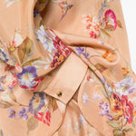Camicia Patience a fiori in rosa pesca Zimmermann - donna 