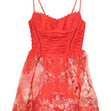 Abito corto Rebellion a fiori in rosso ZIMMERMANN - donna 