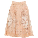 Gonna midi Rebellion con stampa in rosa Zimmermann - donna 