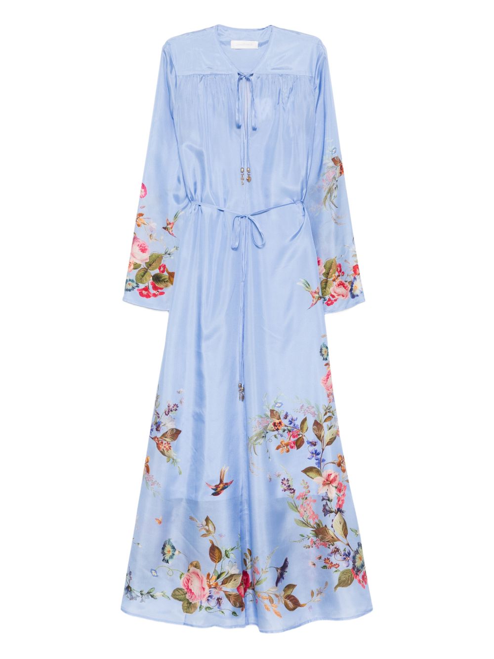 Abito lungo Patience in azzurro ZIMMERMANN - donna 