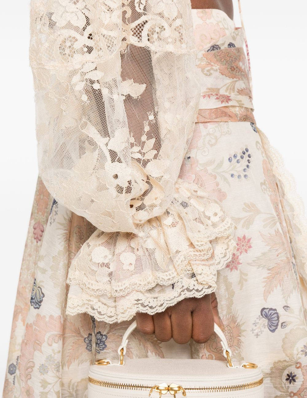Blusa Rebellion con ruches multicolor Zimmermann - donna 