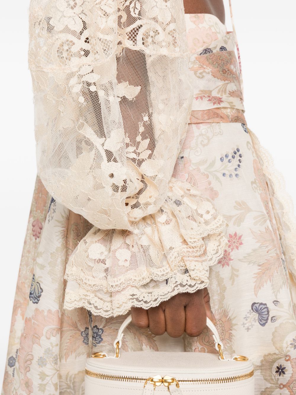 Blusa Rebellion con ruches multicolor Zimmermann - donna 
