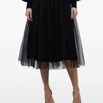 Gonna midi a pois in nero Zimmermann - donna 