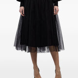 Gonna midi a pois in nero Zimmermann - donna 
