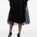 Gonna midi a pois in nero Zimmermann - donna 