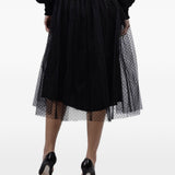 Gonna midi a pois in nero Zimmermann - donna 