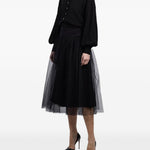 Gonna midi a pois in nero Zimmermann - donna 