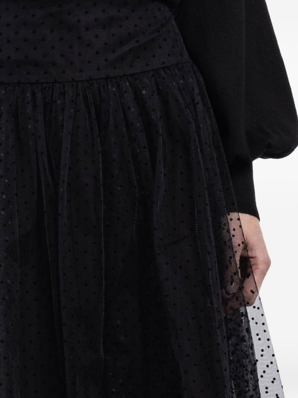Gonna midi a pois in nero Zimmermann - donna 