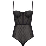 Body a pois in nero Zimmermann - donna 