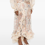 Gonna midi Rebellion con ruches Zimmermann - donna 