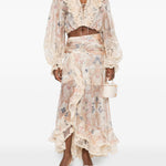 Gonna midi Rebellion con ruches Zimmermann - donna 