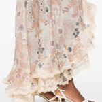 Gonna midi Rebellion con ruches Zimmermann - donna 