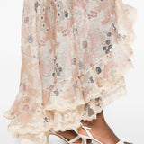 Gonna midi Rebellion con ruches Zimmermann - donna 