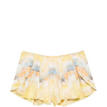 Pantaloncini tie-dye in giallo Zimmermann - donna 