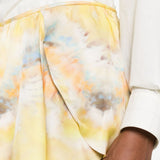 Pantaloncini tie-dye in giallo Zimmermann - donna 