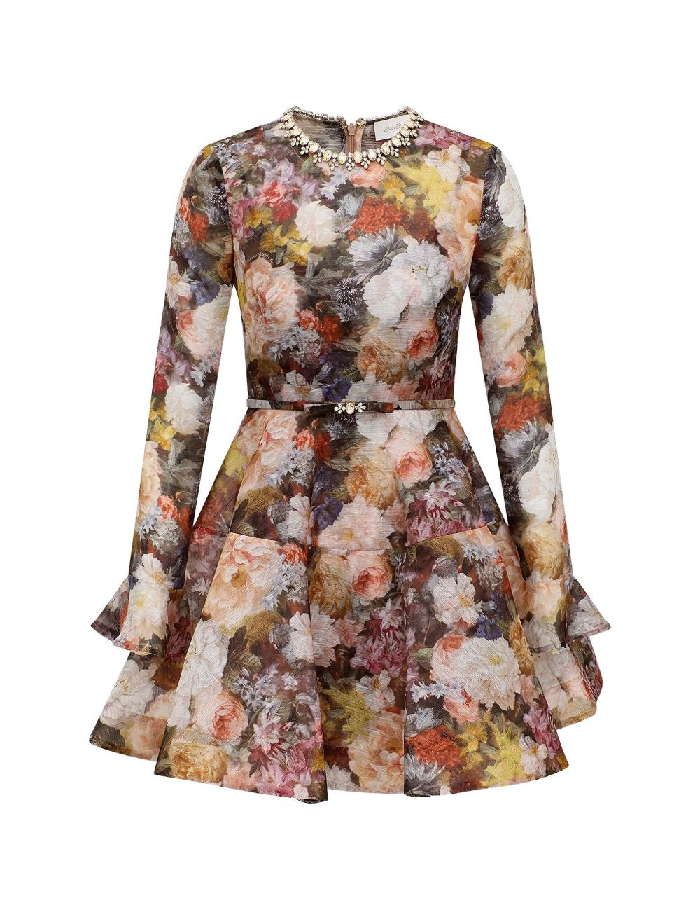 Abito mini alchemy a fiori multicolore Zimmermann - donna 