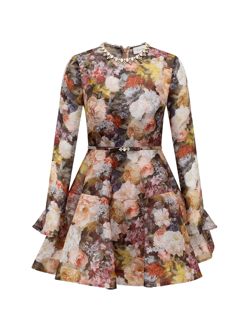Abito mini alchemy a fiori multicolore Zimmermann - donna 